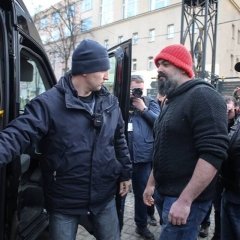 Cорамна і няёмка. Затрымалі Вольскага, Варашкевіча, Вайцюшкевіча і Аракеляна (відэа)