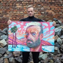 Гітара Ігара Варашкевіча і карціна Юрыя Стыльскага ўжо падаражэлі на дабрачынным аўкцыёне